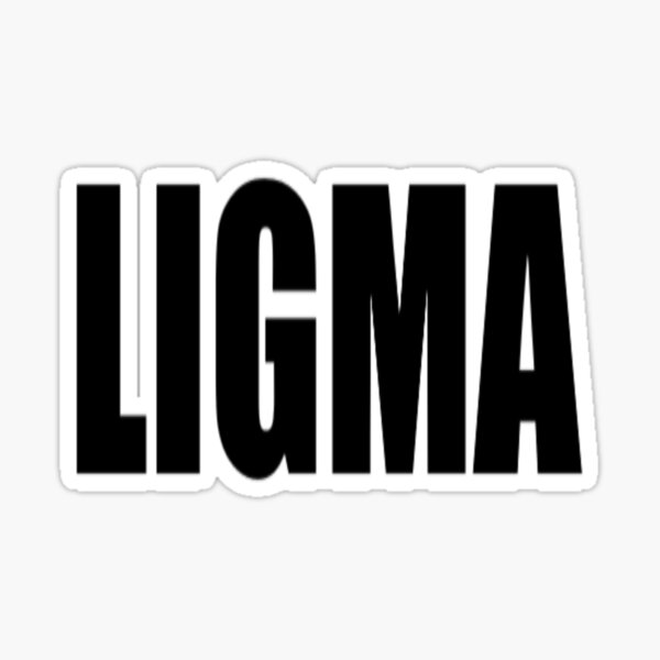 Ligma Nuts Sticker Blue Funny Stickers Adult Stickers -  Portugal