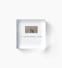 billie eilish Acrylic Block