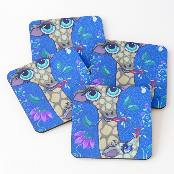 Item preview, Big Eyed Giraffe in the Jungle designed and sold by Soozie Wray.