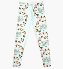 Rumi Quote I stated Listening To The Teaching Of My Own Soul Leggings