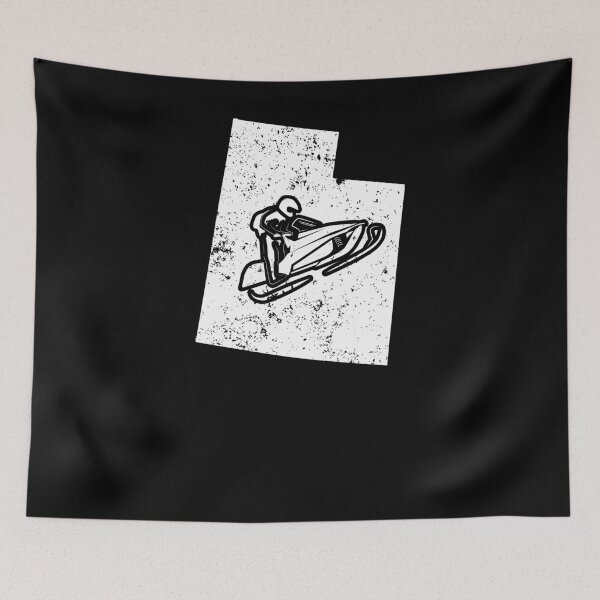 Item preview, Utah Snowmobile Sled Shirt Snowmachine Shirt designed and sold by shoppzee.