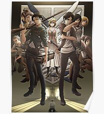 Shingeki no kyojin 3 "SNK" Poster