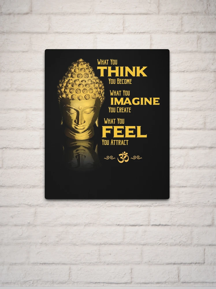 Buddha - Floating Quote - Peace comes from within Do not seek  it without - Happy Happiness Motivation Inspiration Joy Calm Buddhism  Meditate (Black Frame, 8x10 inches) : Handmade Products