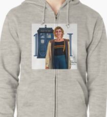 13th Doctor Zipped Hoodie