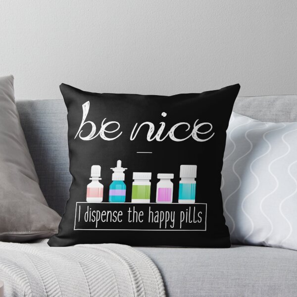 Item preview, Be Nice - I Dispense The Happy Pills - Cool Nurse Medical Design designed and sold by overstyle.