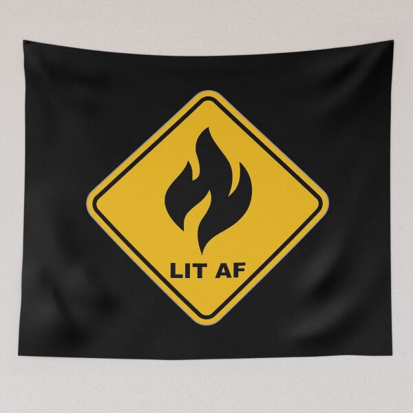 Item preview, Its lit af designed and sold by untagged-shop.
