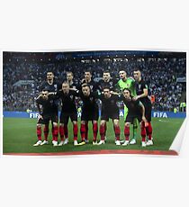 Croatia World Cup Away Poster