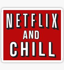 Netflix and Chill Sticker
