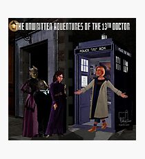 The 13th Doctor and the Paternoster Detective Agency Photographic Print