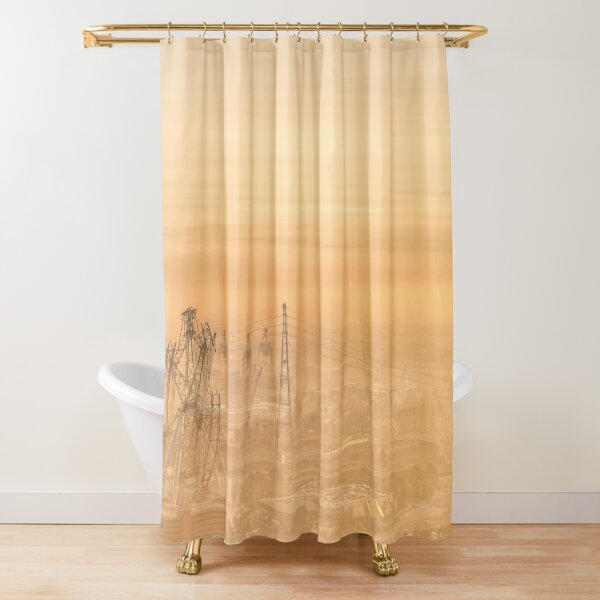 Sunset Haze Shower Curtain