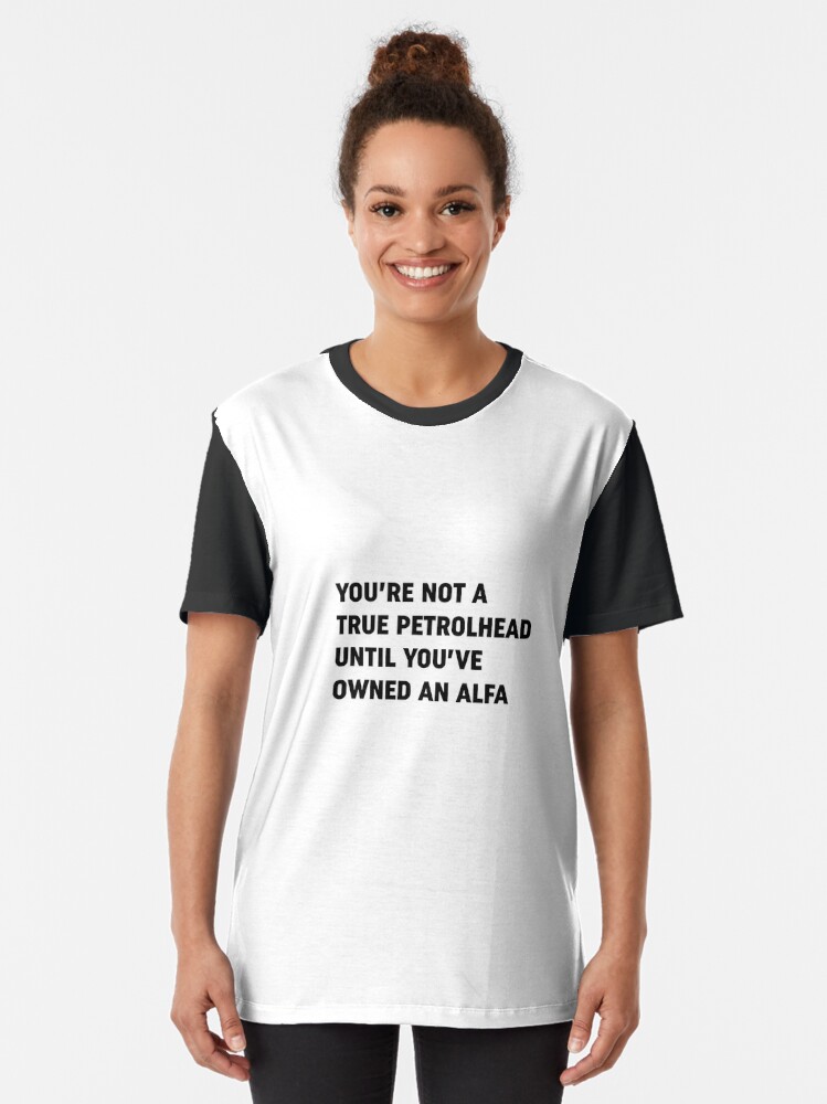 Alternate view of Clarkson Alfa Romeo owner quote Graphic T-Shirt