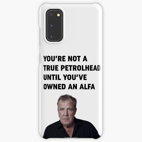 Clarkson Alfa Romeo owner quote Samsung Galaxy Snap Case