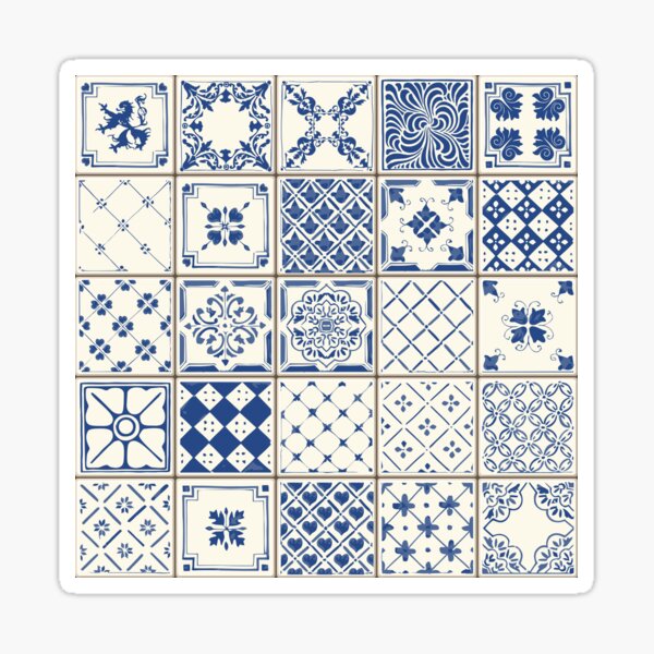 Vista previa del artículo con la obra «Azulejo Azulejos Lisboa Portugal», diseñado y vendido por aurielaki.
