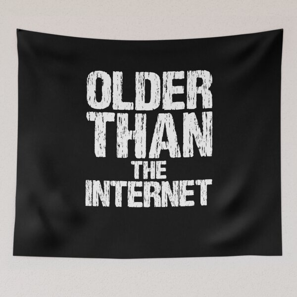 Item preview, Older Than The Internet Programmer Old School Modem Dial Up Computer Internet Gift designed and sold by Basti09.