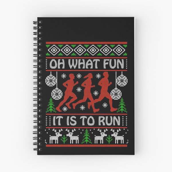 Item preview, Christmas Gift Idea for Runners Oh What Fun It Is To Run designed and sold by festivalshirt.