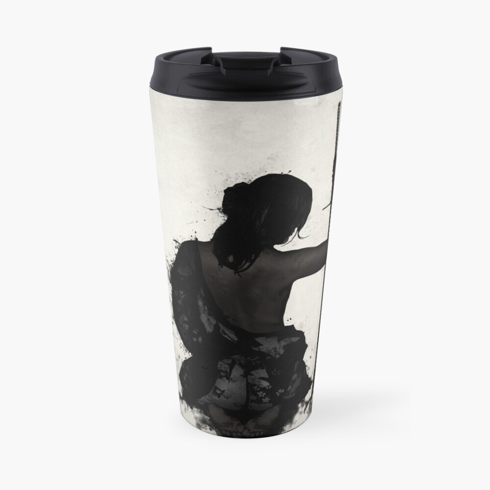Female Samurai - Onna Bugeisha Travel Mug