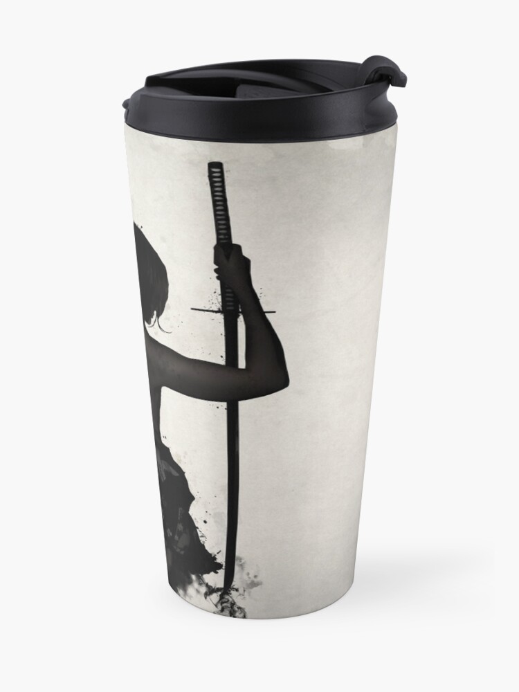 Alternate view of Female Samurai - Onna Bugeisha Travel Mug