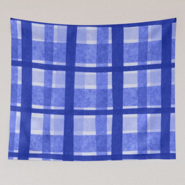 Item preview, Tissue Paper Plaid - Blue designed and sold by Sally Cummings.