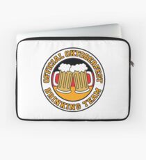 Official Oktoberfest Drinking Team German Flag Beer Laptop Sleeve