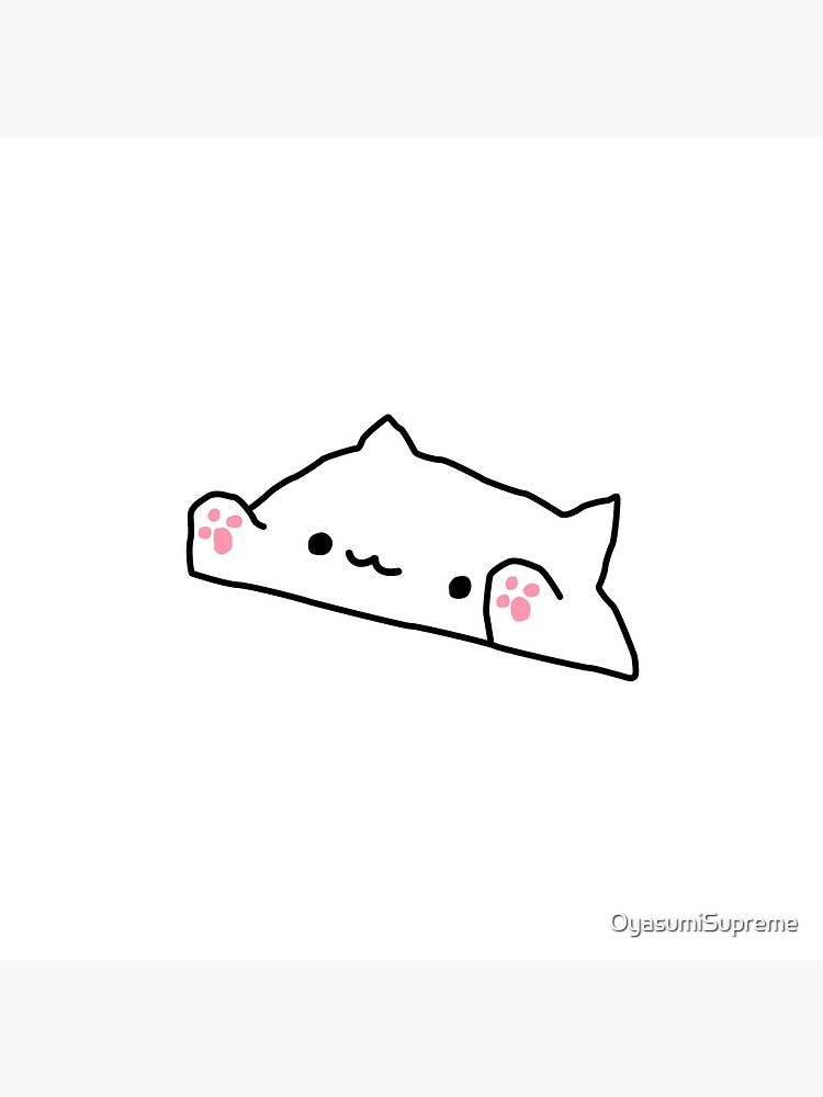 bongo cat pillow