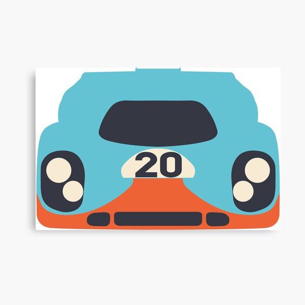 Le Mans Porsche Impression sur toile
