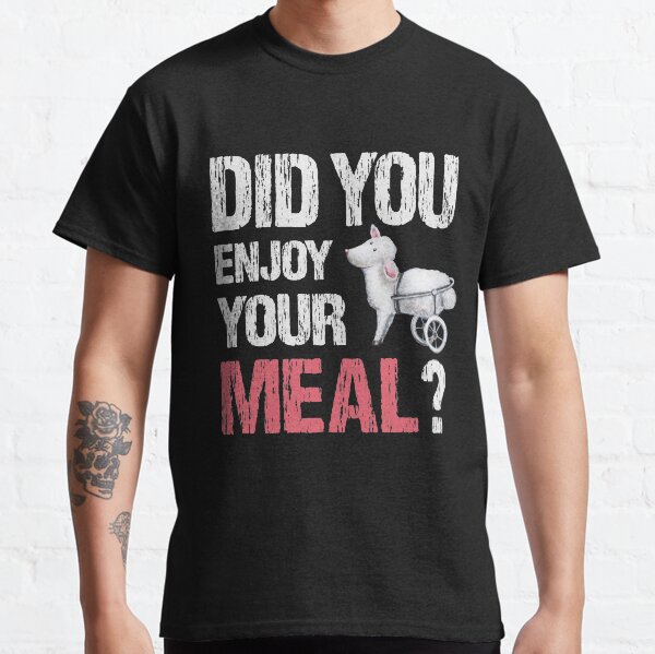 Statement für Tierrechte - Veganes Motiv Classic T-Shirt