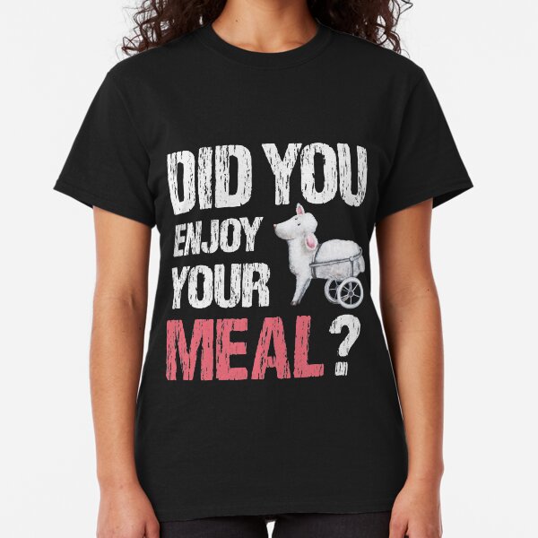Statement für Tierrechte - Veganes Motiv Classic T-Shirt