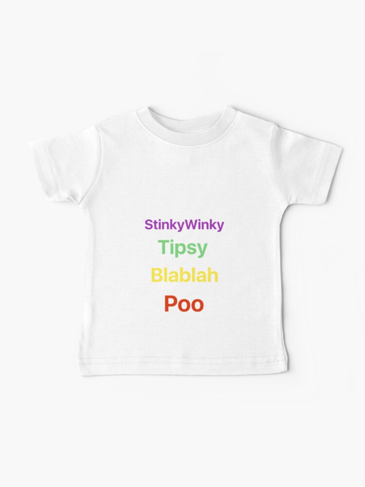Personalised Childrens Teletubbies White Long Sleeve T-Shirt 