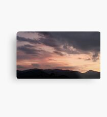 Red sky Metal Print