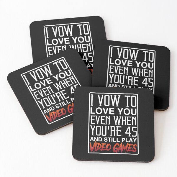 Item preview, Video Games T-shirt: I Vow To Love You Even When You're 45 And Still Play Video Games designed and sold by T-shirt For You.