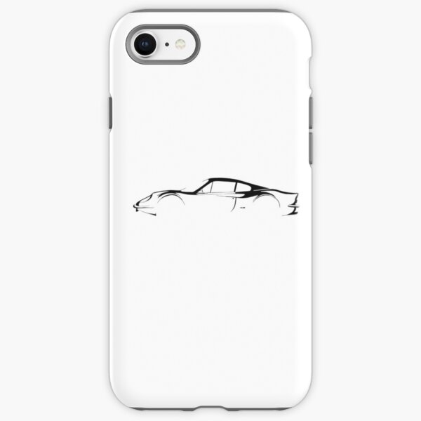 Silhouette Ferrari Dino iPhone Tough Case