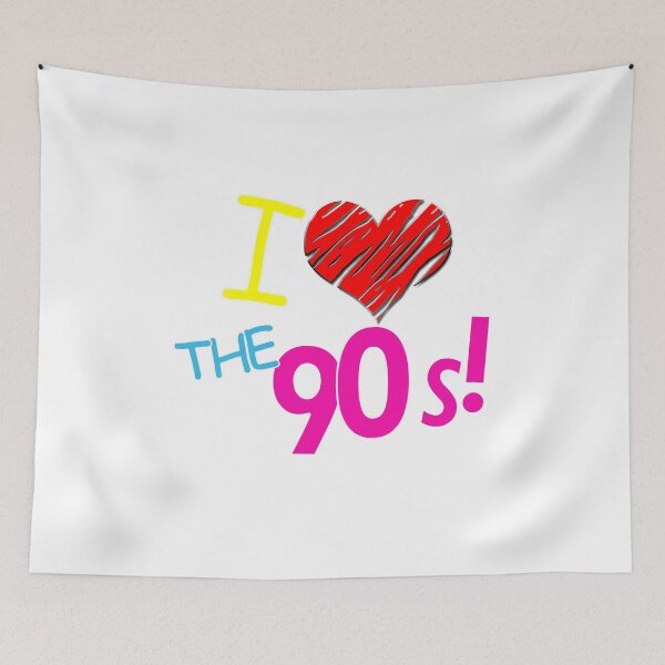Item preview, RETRO 90'S POP MUSIC ERA HEART LOVE designed and sold by fatshirt.