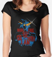 Who the Hell Women's Fitted Scoop T-Shirt