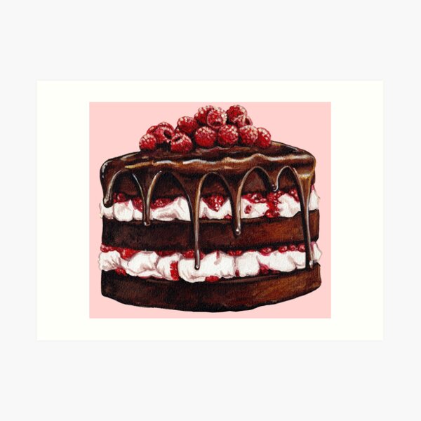 Cake Art Prints Redbubble