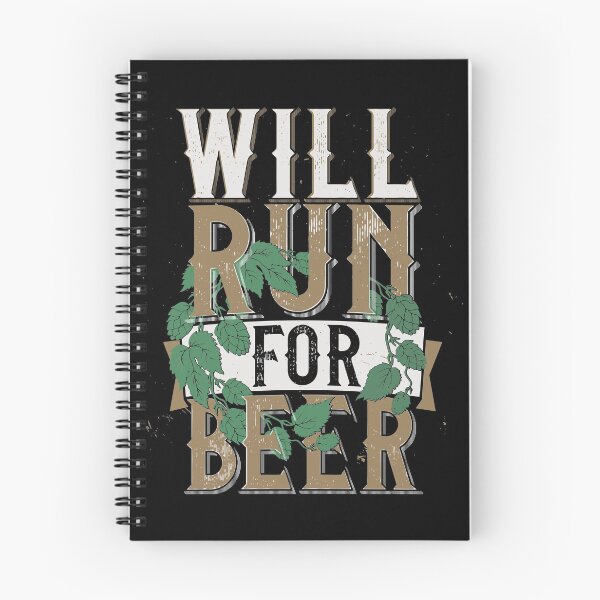Item preview, Will Run For Beer Distressed Beer Running Gift designed and sold by kolbasound.