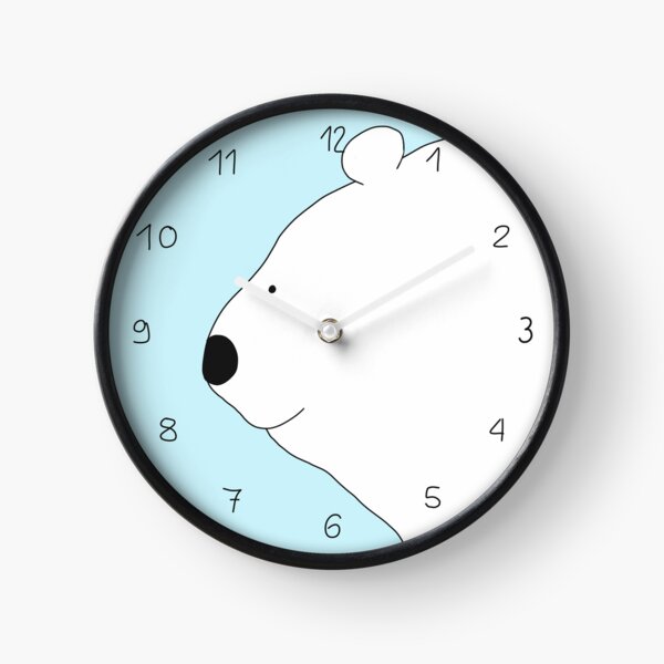 Eisbär Uhr
