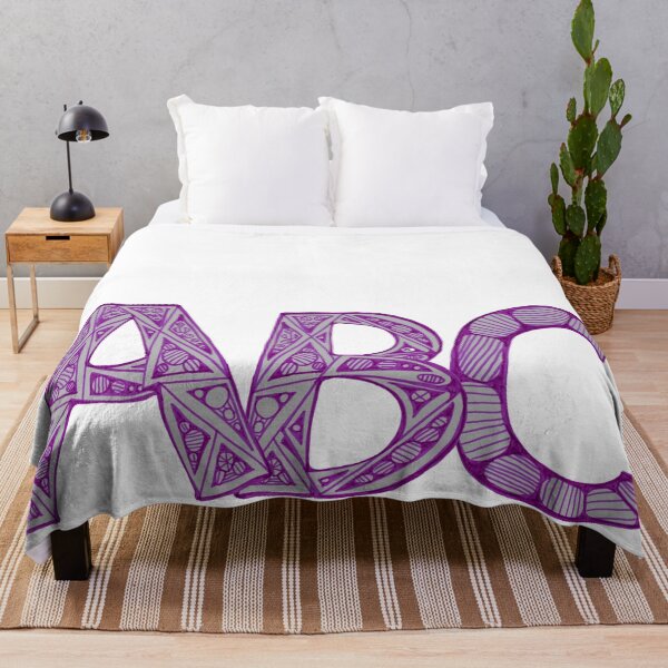 Item preview, Purple ABC designed and sold by KazM.