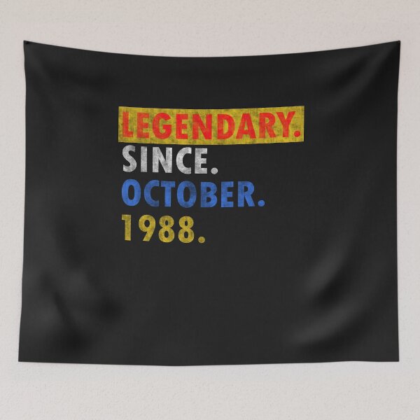 Item preview, 30th BIRTHDAY OCTOBER VOL. 1988 SHIRT designed and sold by fatshirt.