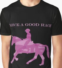 Horse Racing t-shirt Love A Good race Short Graphic T-Shirt