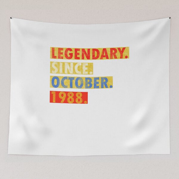 Item preview, 30th BIRTHDAY OCTOBER VOL. 1988 SHIRT designed and sold by fatshirt.