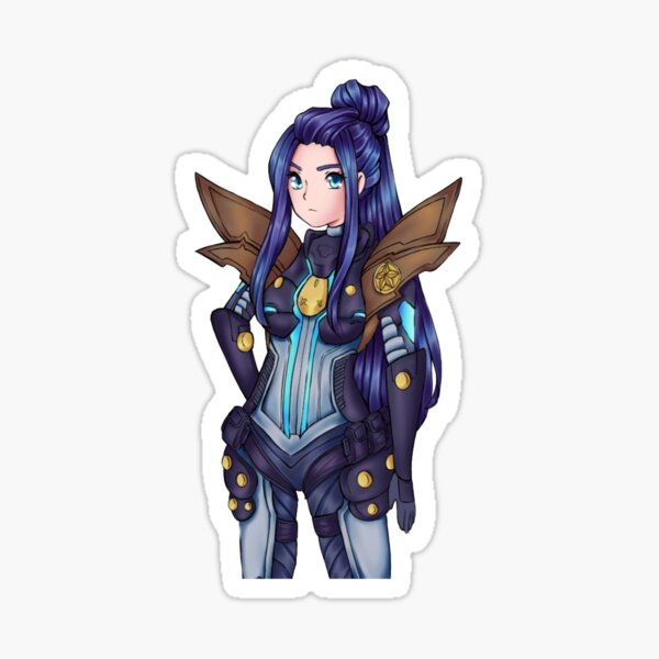 Lol Caitlyn Stickers Redbubble