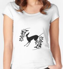 GREYHOUND Women's Fitted Scoop T-Shirt