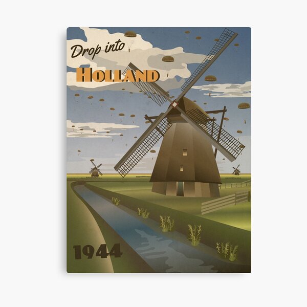 Item preview, Holland 1944 "Operation Market Garden Travel Poster" designed and sold by The War Effort.