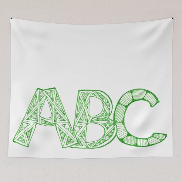 Item preview, Green ABC designed and sold by KazM.