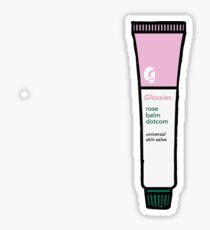rose balm dot com • glossier Sticker