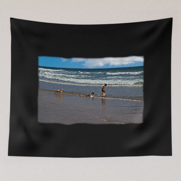 Item preview, Montanita Kids, Puppy, and Ocean designed and sold by alabca.