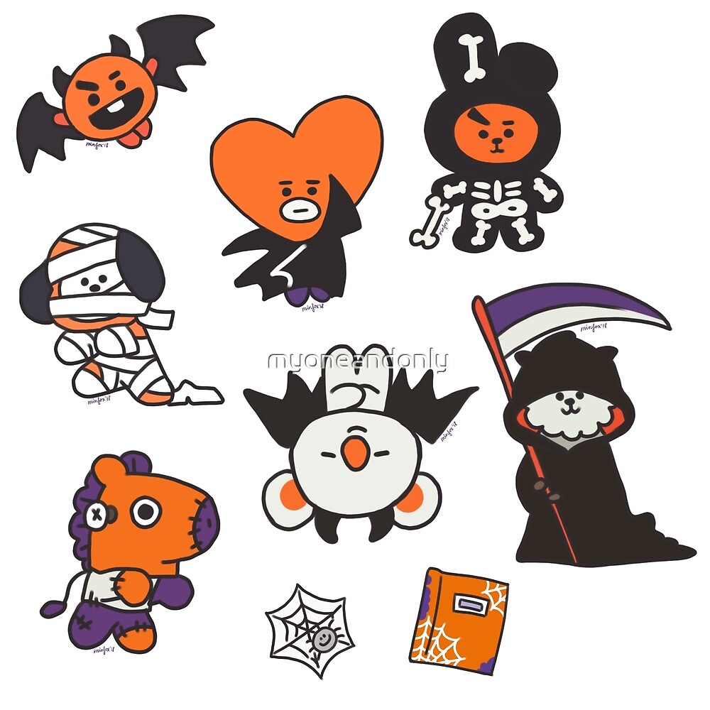 bt21 cooky halloween