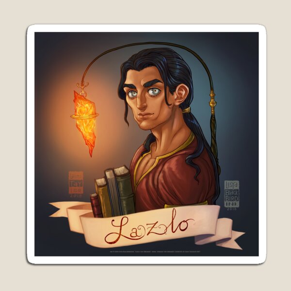 Aperçu de l'œuvre Lazlo le rêveur créée et vendue par BlackBirdInk.
