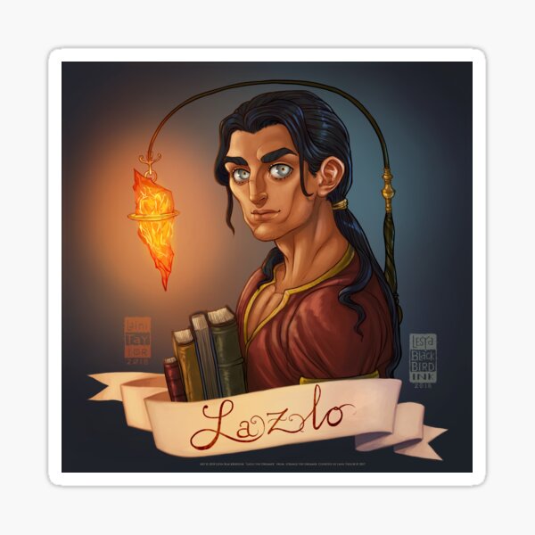Aperçu de l'œuvre Lazlo le rêveur créée et vendue par BlackBirdInk.