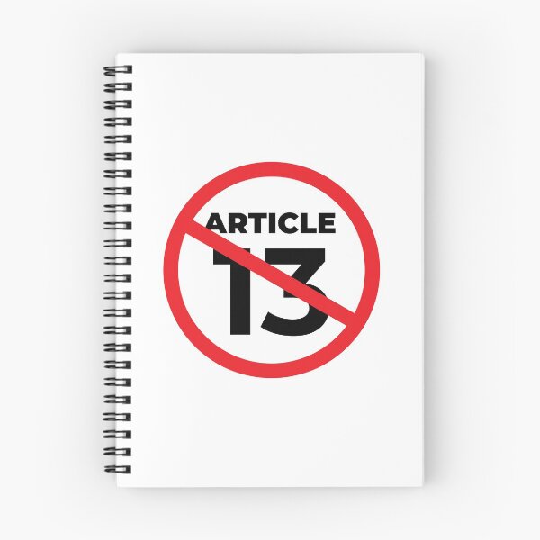 Aperçu de l'œuvre Sauvez Internet - Non à l'article 13 créée et vendue par radvas.